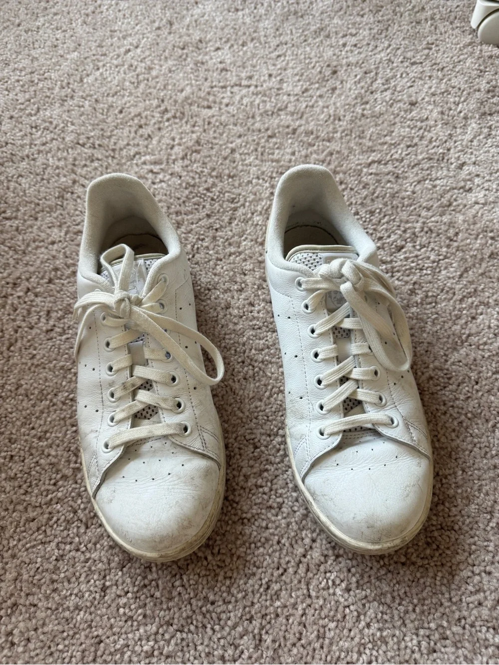 Classic White Leather Sneakers